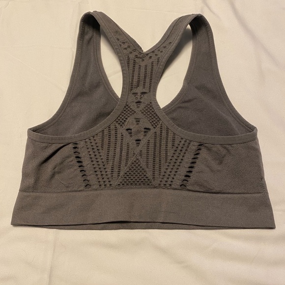 💚 Ryka | Grey Racer back Sports Bra - Medium - Picture 4 of 5